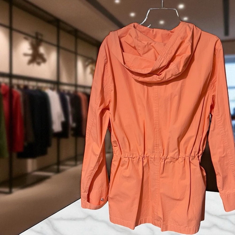 Lauren Ralph Lauren Women's Utility Jacket in Vibrant Orange☑️ - Picture 5 of 15